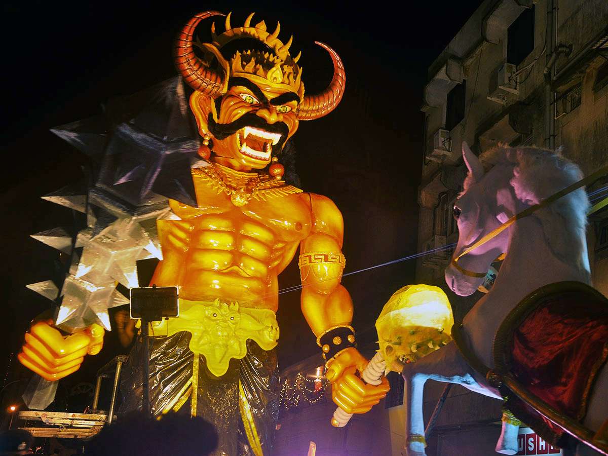 Goa for its Naraka Chaturdashi procession