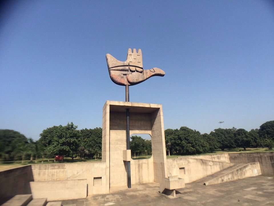 Chandigarh's Open Hand Monument