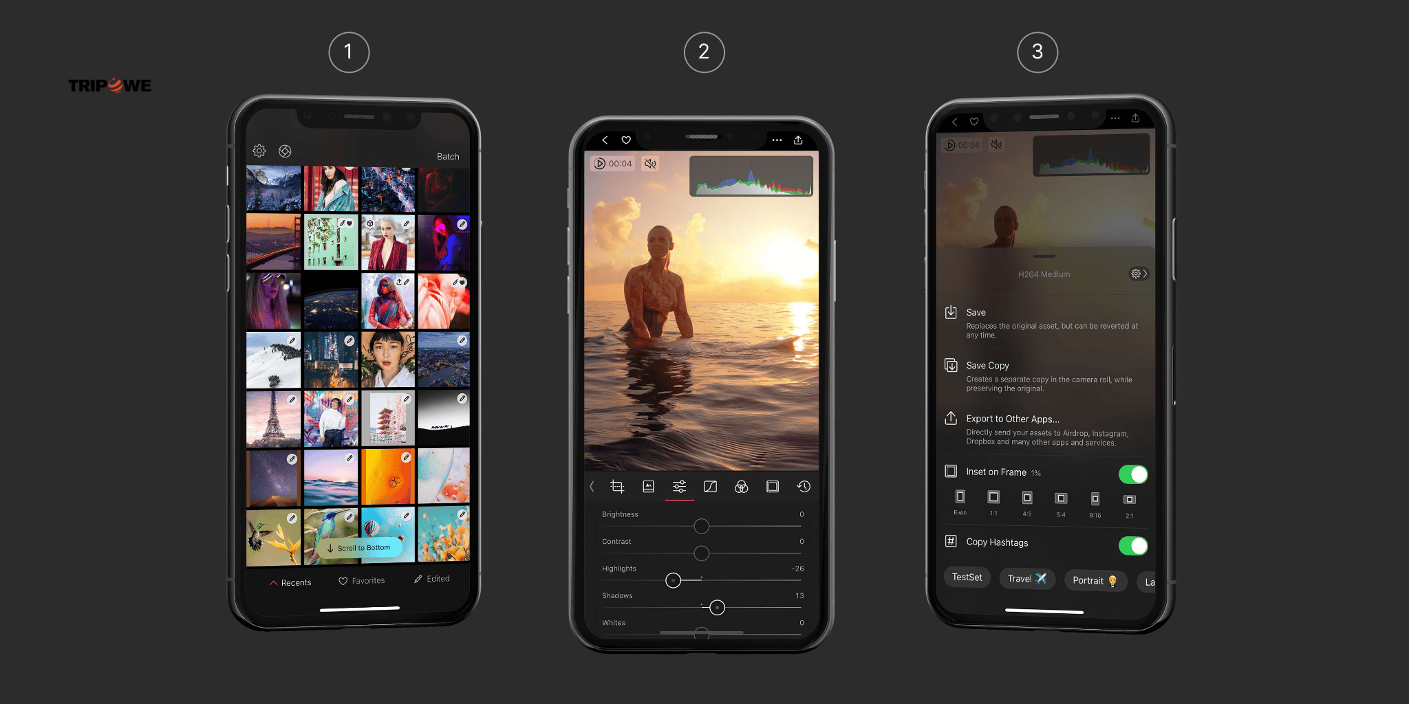 tripowe Photo-Editing Apps