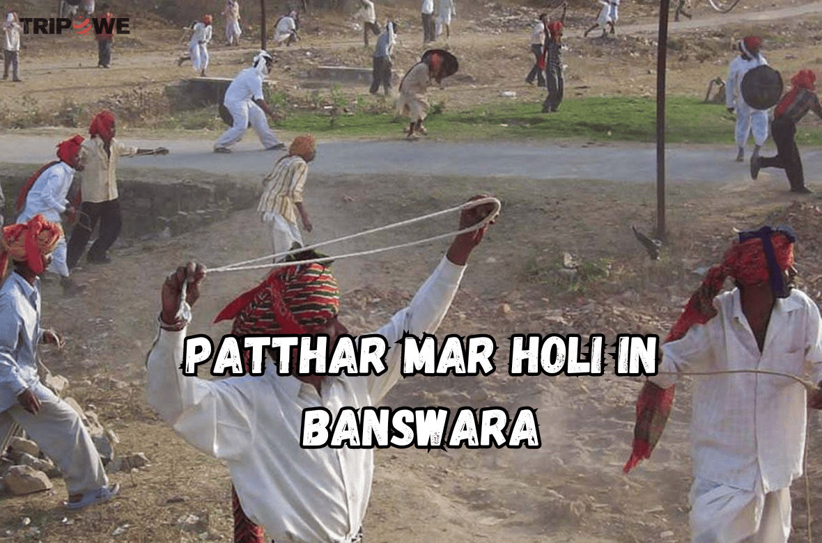 Patthar Mar Holi in Banswara tripowe.com