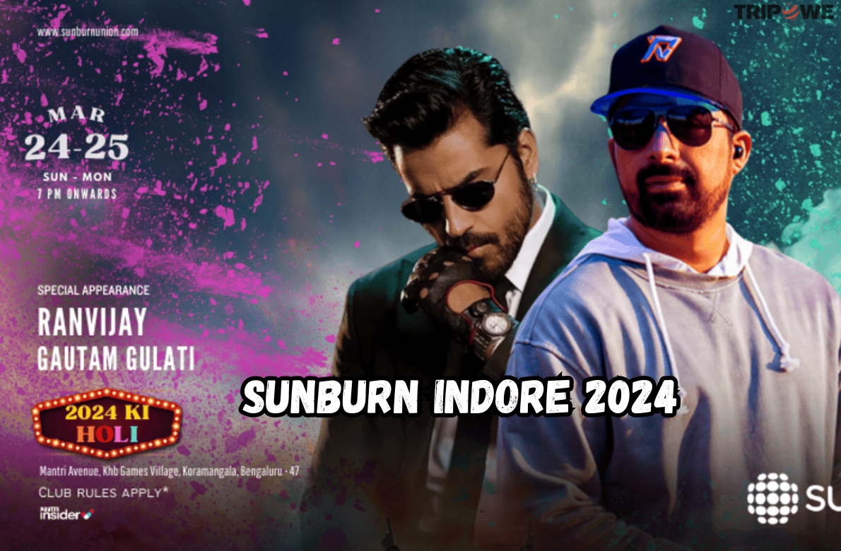 SUNBURN HOLI Indore 2024 TRIPOWE.COM